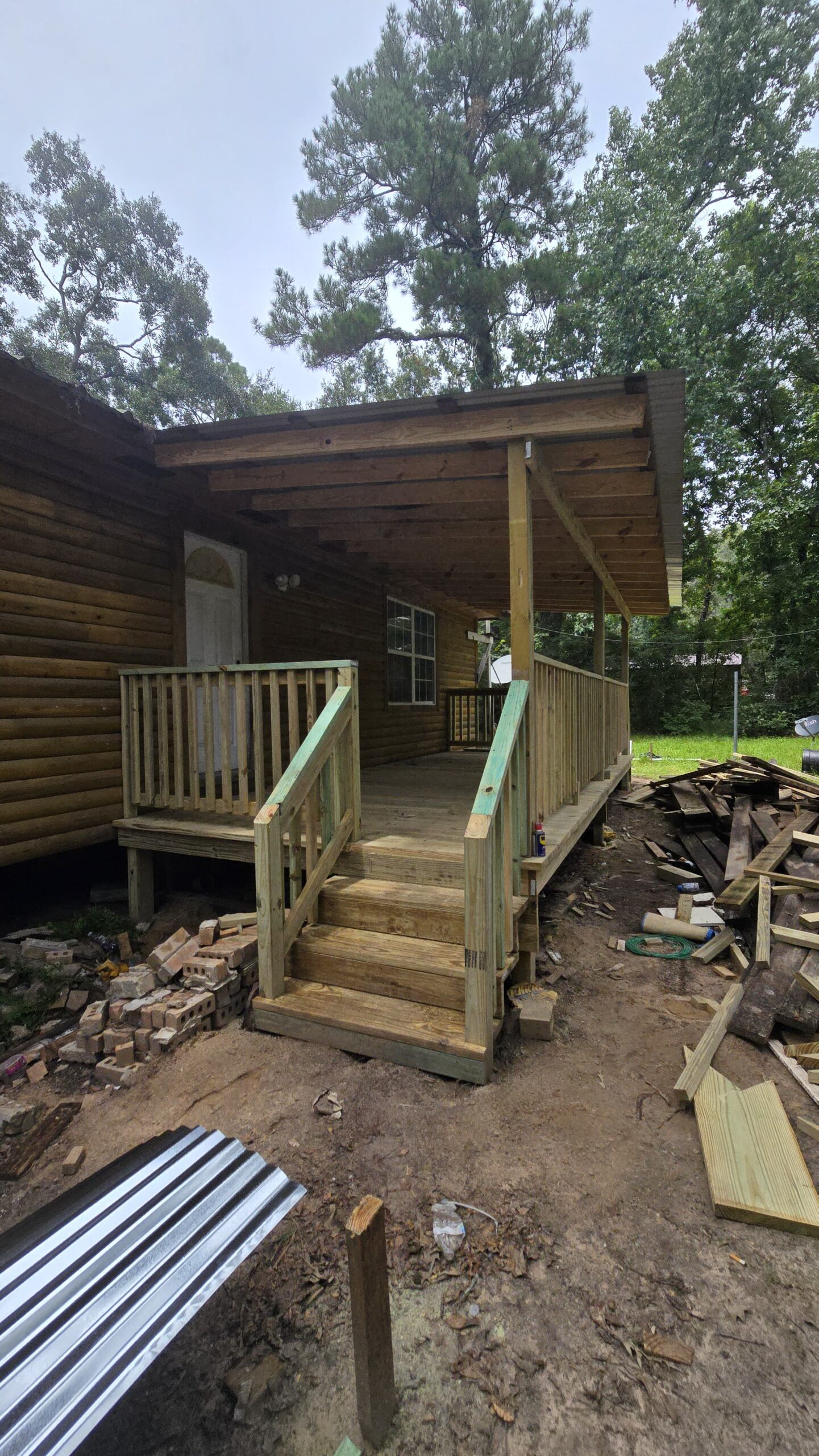 two-story home addition in houston